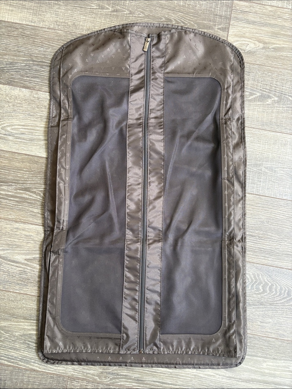 Tumi Grey Unisex Garment Travel Bag with Center Zip